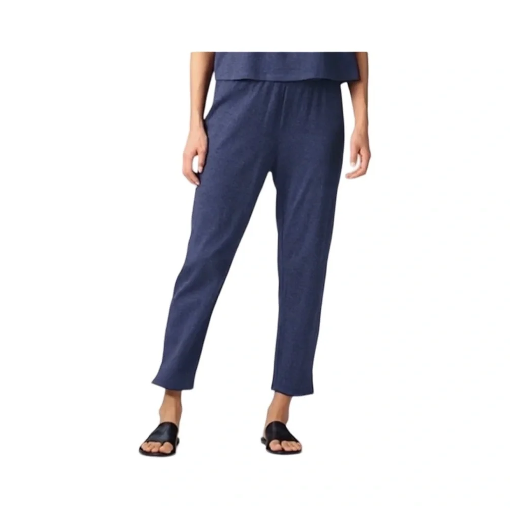 Eileen Fisher Tapered Pull On Ankle Pants Iris NWT Size S - Picture 1 of 9